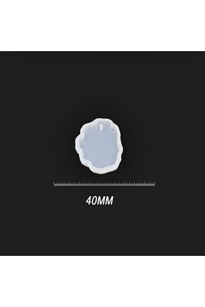 Hobizubi Resin Epoxy Mold Pendant Keychain Cloud A-21