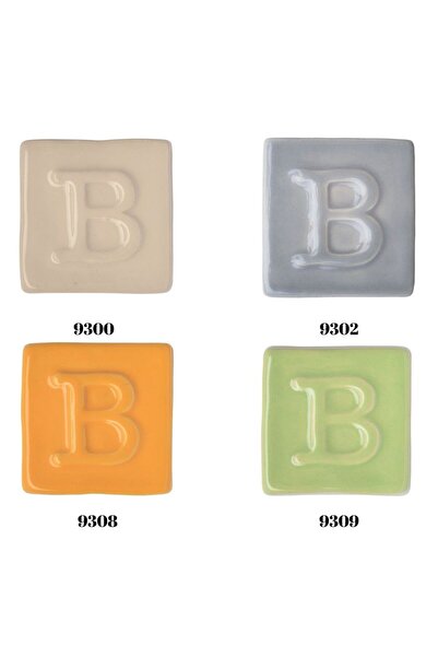 Botz SERAMİK BOYASI PASTEL RENKLER SETİ - 4 RENK