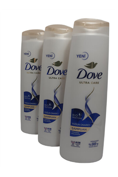 Dove شامبو إصلاح مكثف 400 مل × 3 قطع