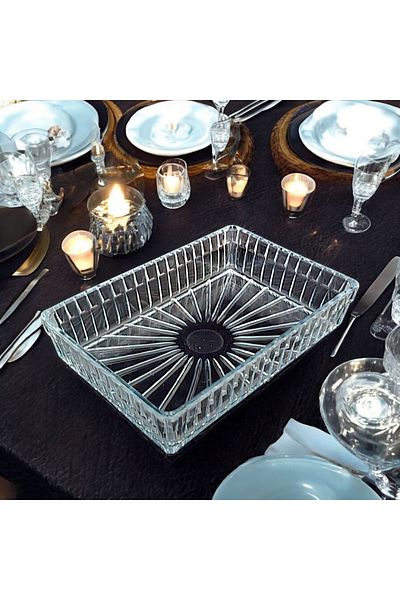 AYZ HOME Rectangular Cutting Presentation Bowl - Salad Bowl 29*20cm