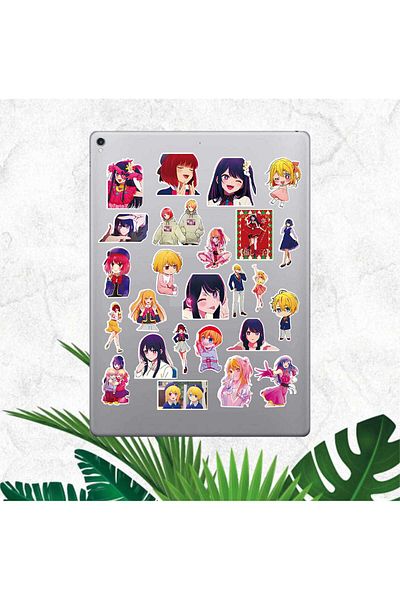hediyenebak Oshi No Ko Sticker Set |   Laptop Agenda Notebook Tablet Phone Notebook Sticker Bullet Journal