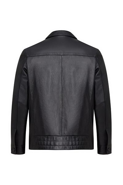 Derimod Axel Men's Black Leather Jacket 25Sge65691M