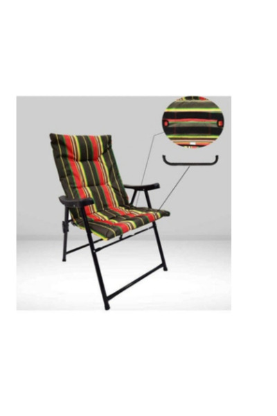 ROYAL ROSE كرسي قابل للطي مع مسند زراع ، مقعد رحلات ،كرسي رياضي، كرسي خارجي و...