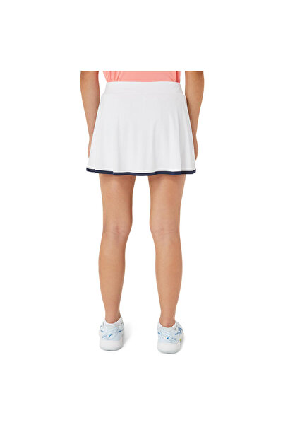 Asics Gırls Tennıs Skort Büyük Unisex Çocuk Beyaz Etek 2044a040-100