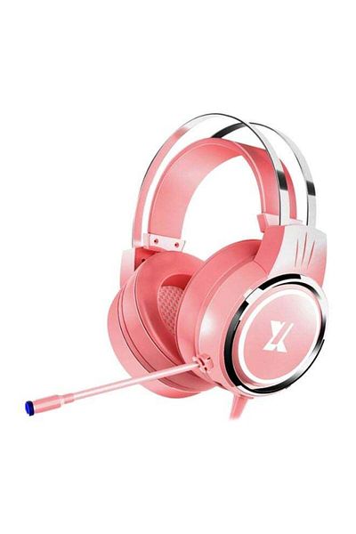 Generic سماعة ألعاب سلكية BG فوق الأذن مزودة بميكروفون لأجهزة PS4/PS5/XOne/XSeries/NSwitch/PC