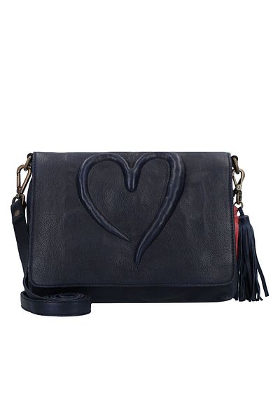 Taschendieb Wien Geantă de umăr Herzweg din piele 29 cm