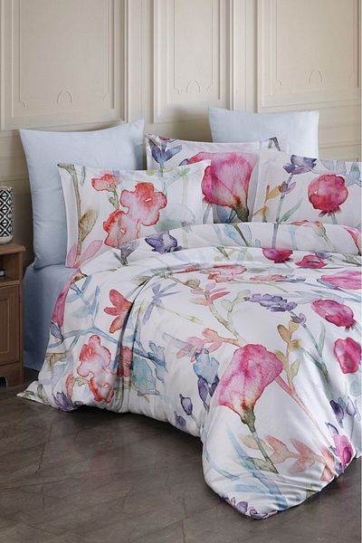 VAROL Laura Home Lyocell Set lenjerie de pat King Size (Mărime supradimensionată) - Silvia