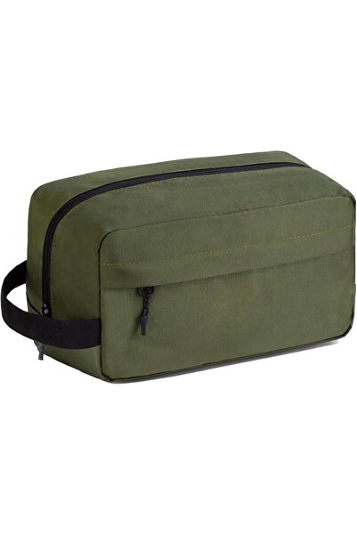 Vorspack Toiletry Bag Hanging Dopp Kit for Men Water Resistant Shaving Bag for Travel, Green, One Si