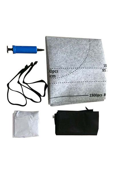 Generic Puzzle Storage Roll Up Mat With Accessories
