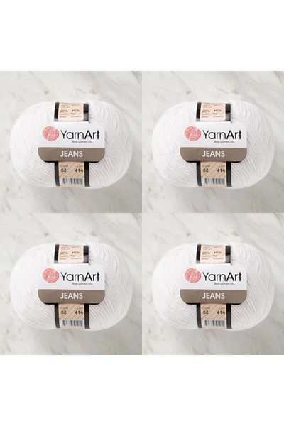 Yarnart Τζιν 62 - Πακέτο 4 Punch String Amigurimi String