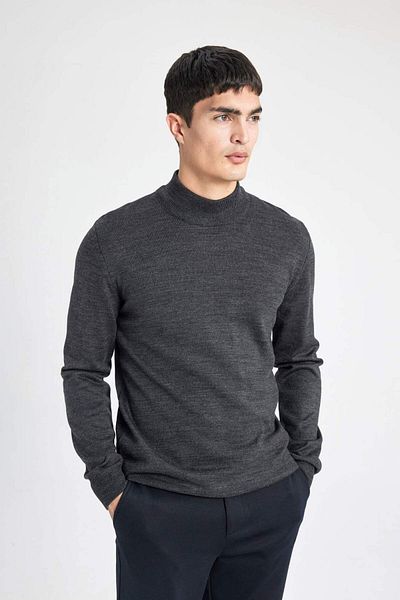 DeFacto Slim Fit Slim Fit Sweater B7851Axns