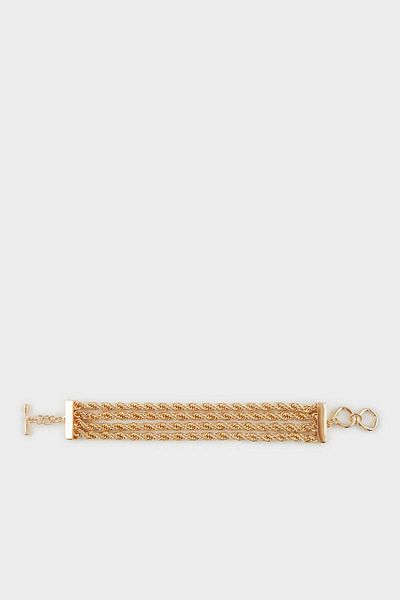 DeFacto Women's Thick Gold Chain Bracelet E4524Axns