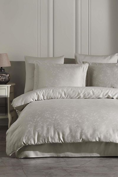 VAROL Set cuvertură de pilota Liyosel Jacquard dublu - Eva Stone