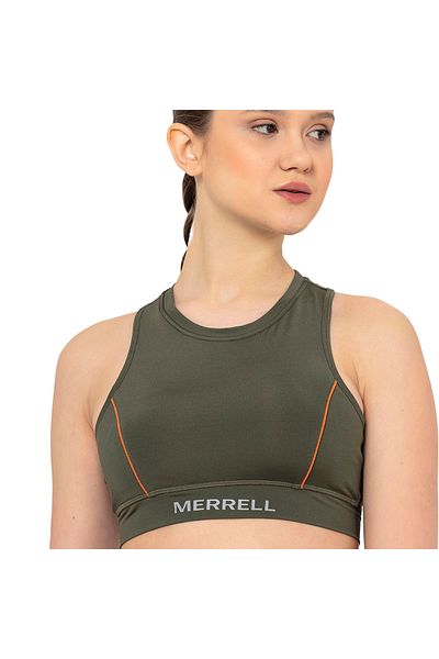Merrell حمالة صدر كاكي للنساء من بريسك