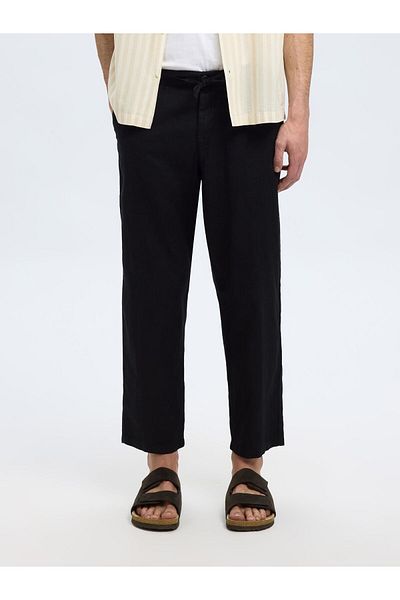 Selected Homme Hose 100% Leinen