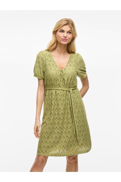 VILA Minikleid Kurzarm