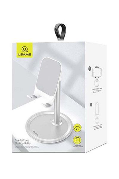 Generic Usams Portable Mobile Phone Mount White
