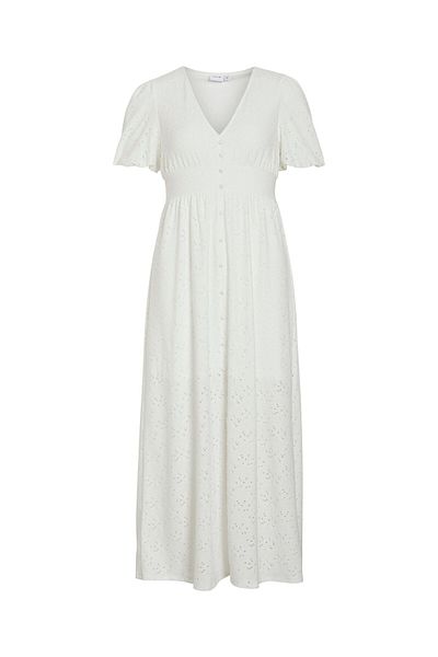 VILA Maxikleid VIKAWA Kurzarm