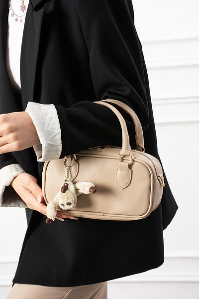 Mojeva Black Women's Hand, Crossbody and Shoulder Bag with Lero Mascot Gift