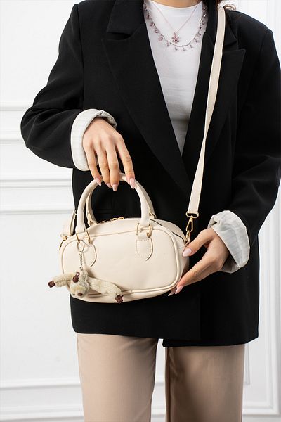 Mojeva Black Women's Hand, Crossbody and Shoulder Bag with Lero Mascot Gift