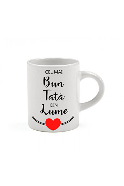 OEM Cană albă personalizată „Cel mai bun tată”, Inovatix®. 330 ml