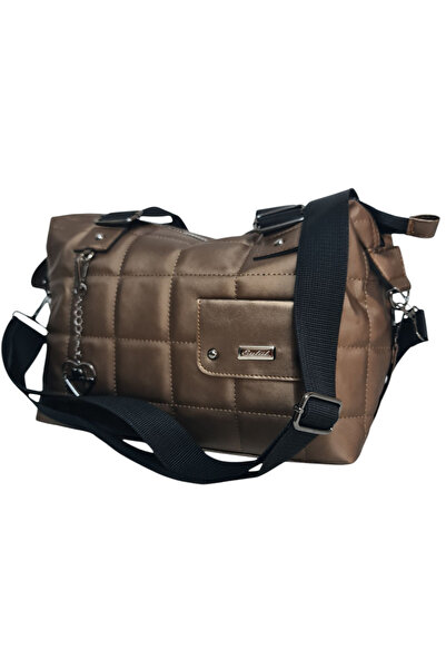 Gloria Geantă de umăr matlasată pentru femei Miralle - lățime 35 cm, înălțime 27 cm, grosime 10 cm, are curea de umăr