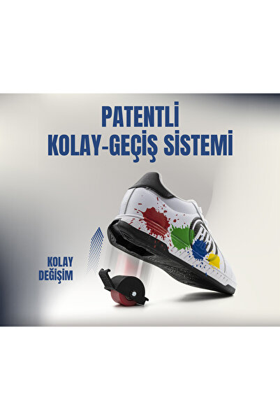 Breezy Rollers Star Rose/Pink Wheeled Sneakers