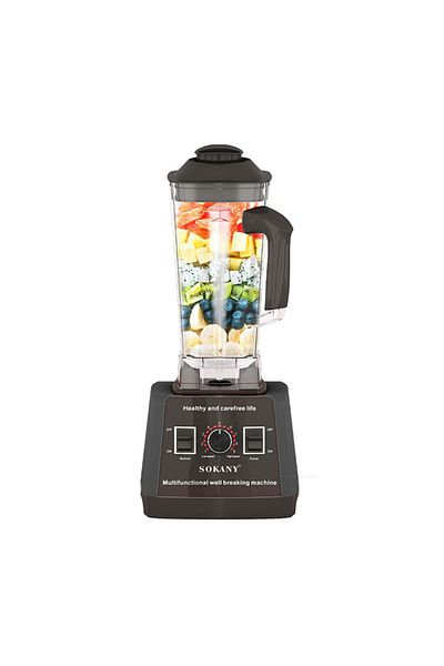 SOKANY Blender, 2.5L Adjustable Electric Juicer Chopper Set, 5000 Watts, for Juicer Grinder SK-666 Black