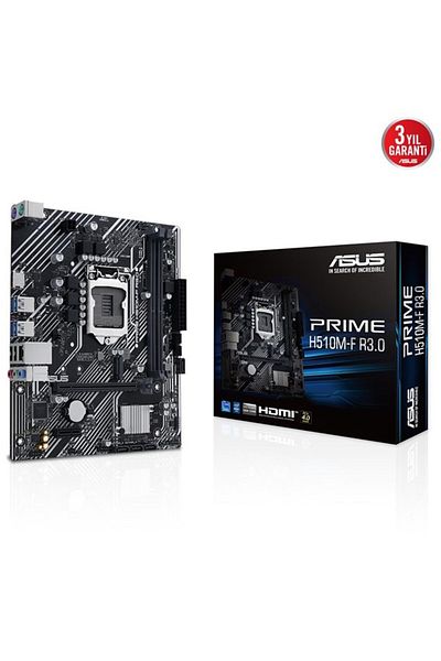 ASUS PRIME H510M-F R3.0 DDR4 PCIE 3.0 1200p v2 HDMI