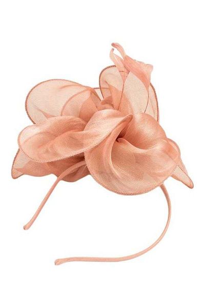 Generic Bijou Brigitte Fabric Floral Headband Rose/Fuchsia One Size