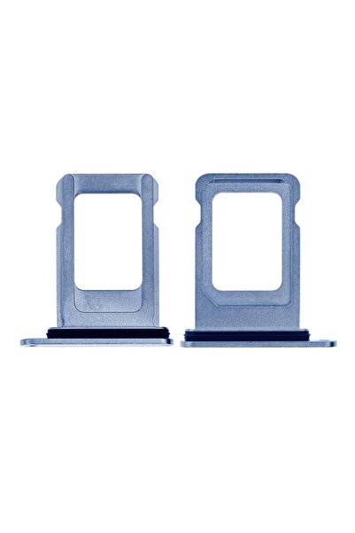 Genel Markalar iPHONE 13 PRO Uyumlu Sim Tepsisi Sim Aparatı Sim Kart Yuvası MAVİ