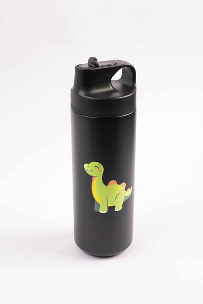 Cocobee 550ml Black Stainless Steel Vacuum Flask–leakproof,odour-free, Food Grade, For Kids 3 Black