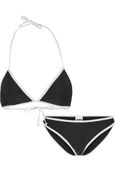 Urban Classics Damen Retro Triangel Bikini