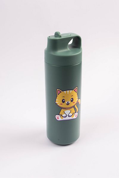Cocobee Insulated Stainless Steel Vacuum Flask–leakproof,odour-free Food Grade,550ml, 3 Years Green