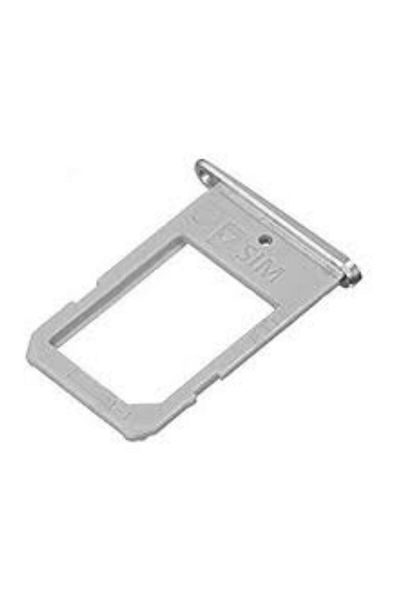 TamirCep Samsung Galaxy S6 Edge G925 Compatible Silver Sim Card Tray