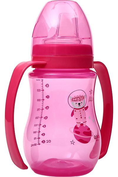Wee Baby Pink Galaxy Glass - 250 ml