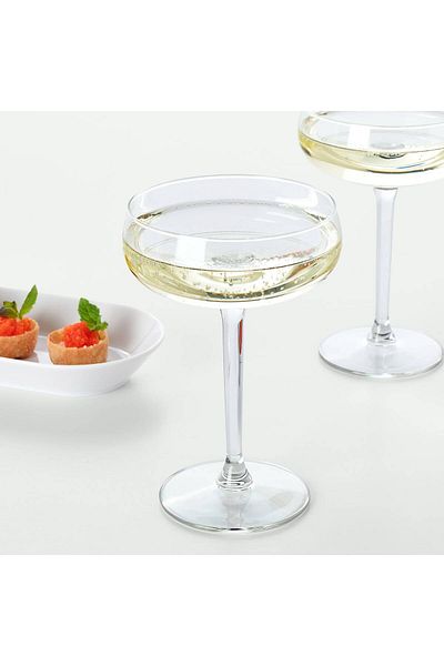 IKEA STORHET Juice Glass 30 cl, Clear 15.5 cm Tall Wide Glass by IKEA