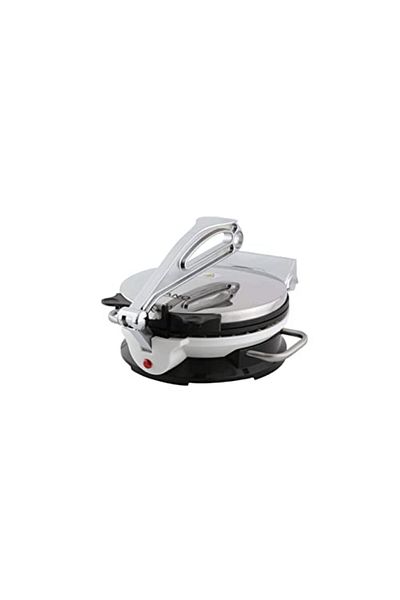JANO Electric Bread/roti/tortilla & Pizza Maker Stainless Steel Tube , 1200w, White - E05307