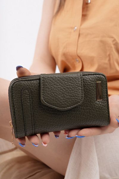 MUGGO Cheko Zippered Card Holder Women's Wallet with Coin and Paper Money Compartment