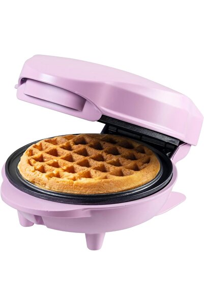 bestron Mini Waffle Makinesi, Retro Stil, 550W, Yapışmaz Kaplama