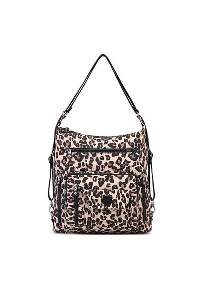 SMART BAGS Rucsac și geantă de umăr pentru femei - Genți inteligente 1205 Leopard