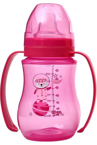 Wee Baby Pink Galaxy Glass - 250 ml