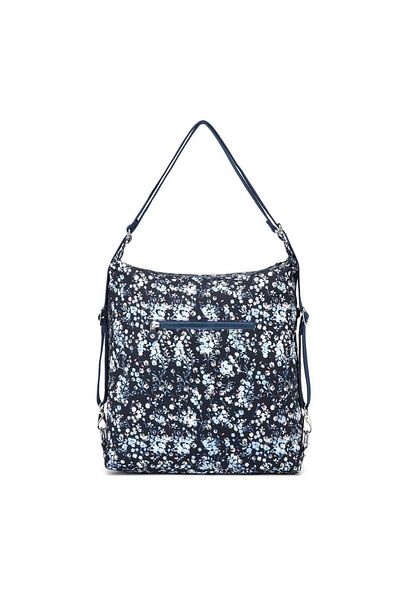 SMART BAGS Geantă inteligentă pentru femei - Rucsac și șir de umăr, 1205 Blue Rose