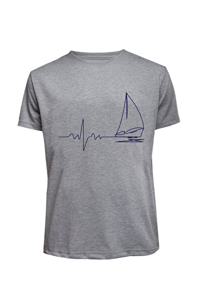 Baran Işık Štampano Pamučni džersej Single jersey Majica