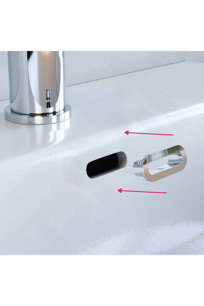 ÜÇEL PLASTİK OVAL LAVABO YÜZÜĞÜ 2 ADET