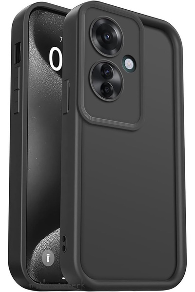 m.tk moveteck Oppo Reno 11F Case Soft Colorful Launch Silicone Camera Protected Protruding Thick Edges 3D Coffe