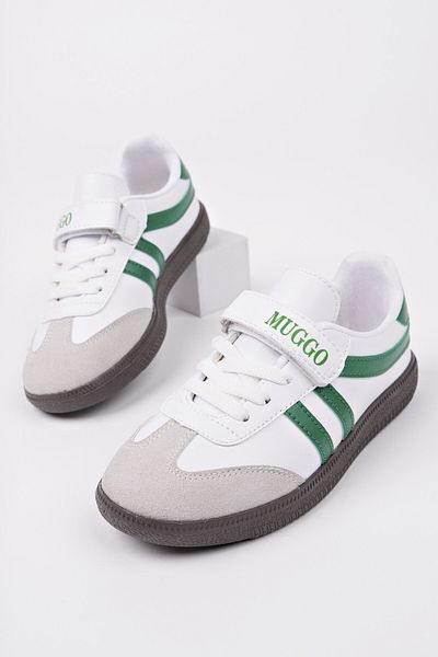 MUGGO Dudley Daily Orthopedic Lace-Up and Velcro Children's Sneaker Sports Shoes