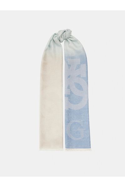 Guess Eșarfă Arnela Lurx 80x180 șal albastru pentru femei Aw5280cot03-pwg