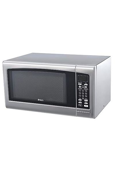 Techno Best 30 Liter 900W Microwave Oven with Push Button Control Silver Model No BMW-30LDS