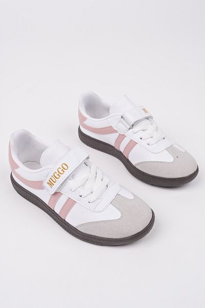 MUGGO Dudley Daily Orthopedic Lace-Up and Velcro Children's Sneaker Sports Shoes